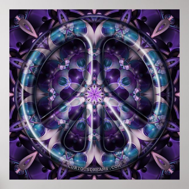 Poster Blueberries et la paix crémeuse (Devant)