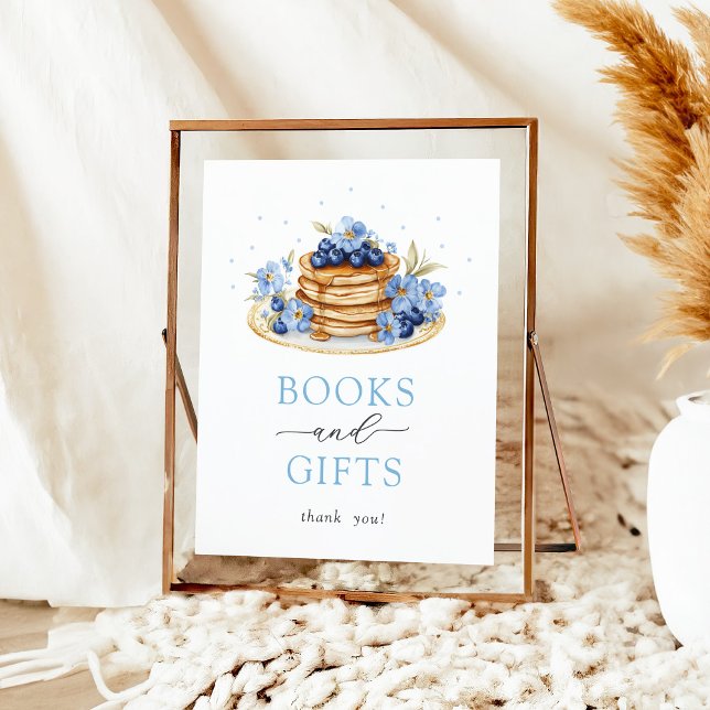 Poster Blueberry Baby Brunch Livres et cadeaux (Créateur téléchargé)