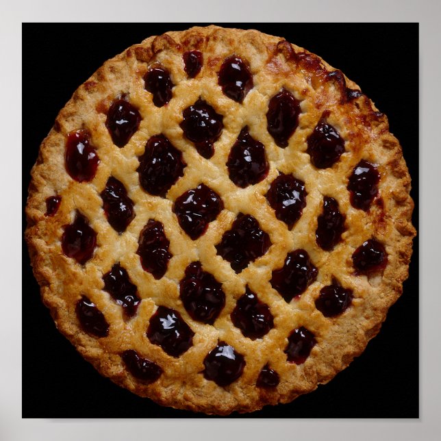 Poster Blueberry Pie (Devant)