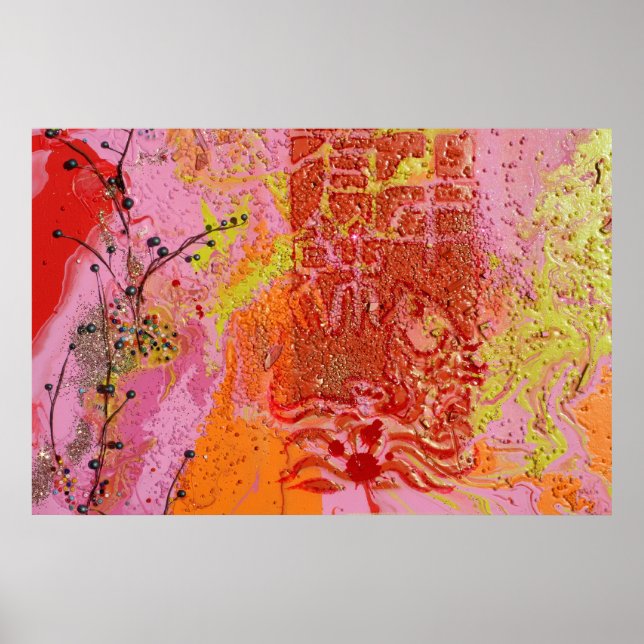 Poster "Blueberry Tree" (Devant)