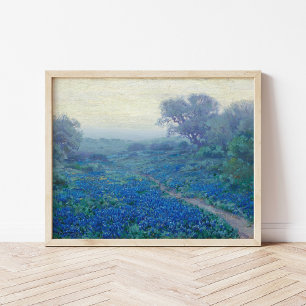 Poster Bluebonnets à Sunrise Julian Onderdonk