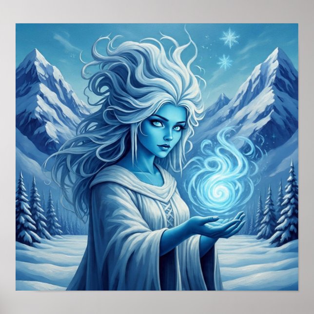 Poster BlueIceWitch  (Devant)