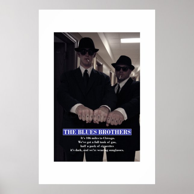 Poster Blues Brothers 2007 (Devant)