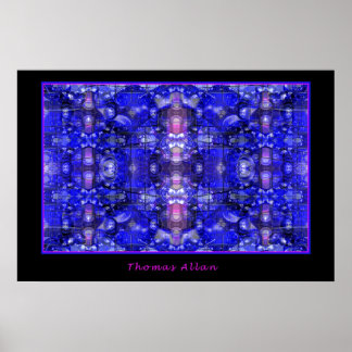 Poster Blues hypnotiques