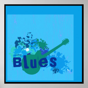 Poster Blues on Blues