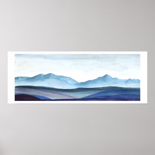 Poster bluMtns (Devant)