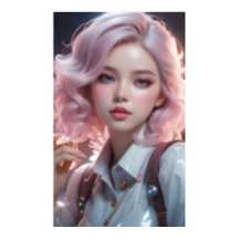 Blurred Girl Portrait 1