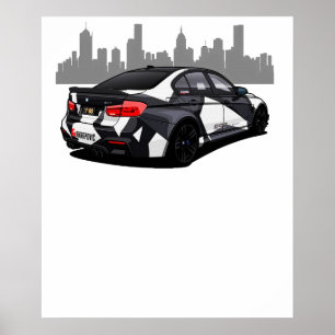 POSTER BMW M3 F80