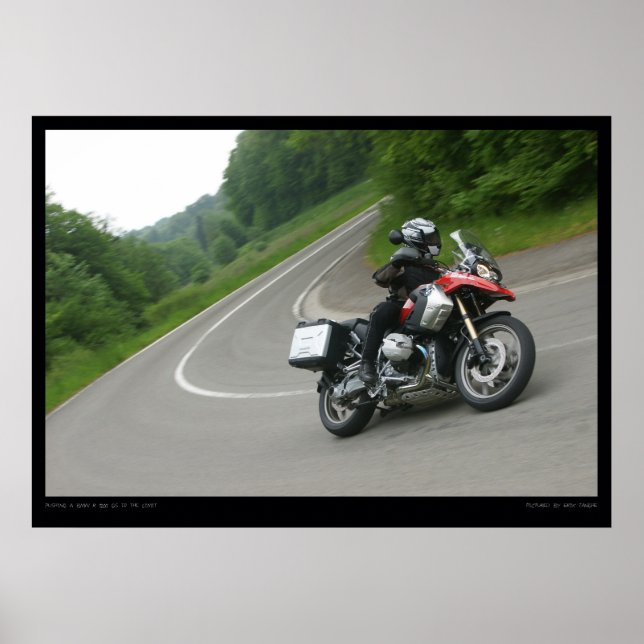 POSTER BMW R 1200 GS (Devant)