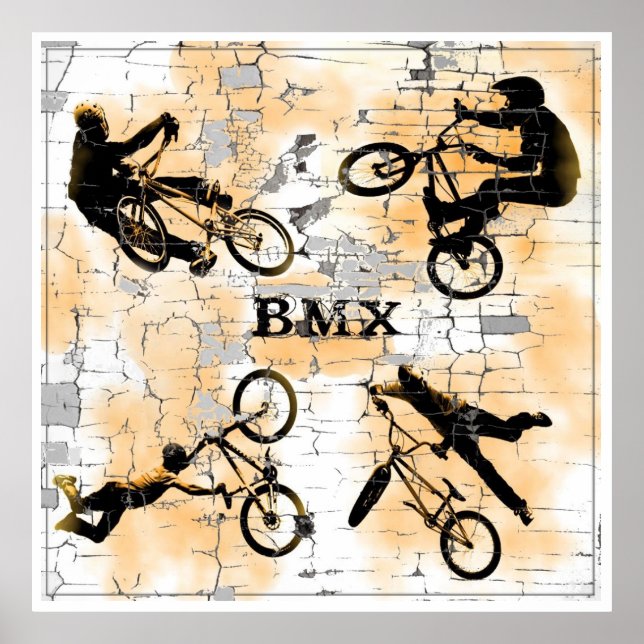 Poster BMX 18, Copyright Karen J Williams (Devant)