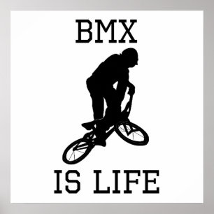 Poster BMX est la vie