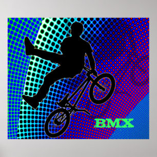 Poster BMX sur le chapiteau de film de fractale