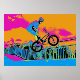Poster BMX Trickster - BMX Trick Bike
