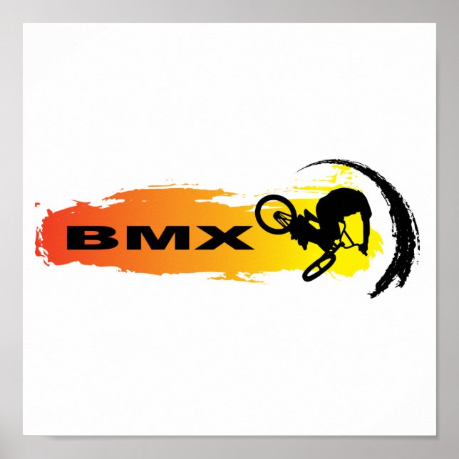 Poster BMX unique (Devant)