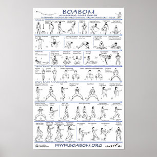 Poster Boabom : Défense-Méditation du Thibet antique