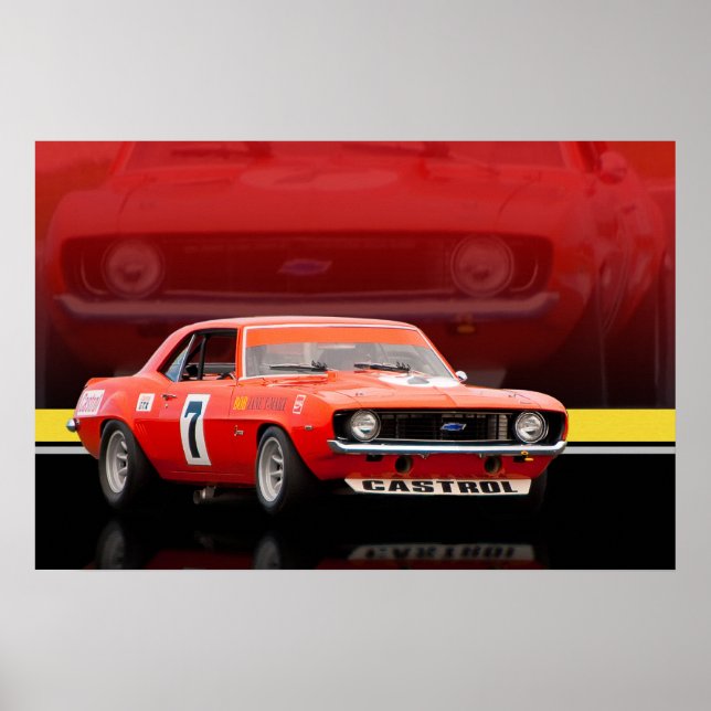 Poster Bob Jane Camaro (Devant)