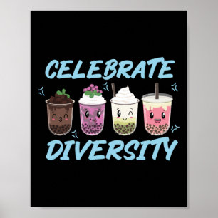 Poster Boba Tea de Bubble célèbre la diversité LGBT Pride