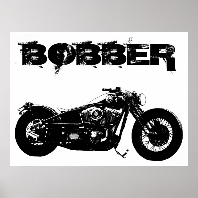 Poster Bobber Bike (Devant)