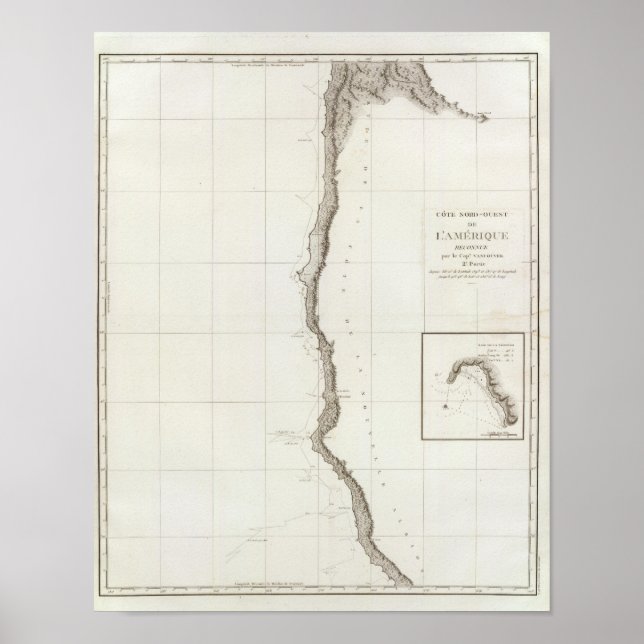 Poster Bodega Bay California à Cape Lookout Oregon (Devant)