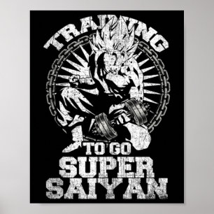 Poster Bodybuilder Anime Lover Drôle Entraînement Fitness