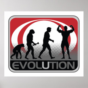 Poster BodyBuilder d'évolution