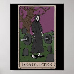 Poster Bodybuilding Deadlifter Deadlifter Poids