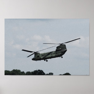 Poster Boeing CH47 Chinook