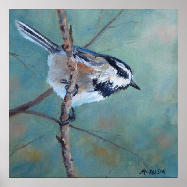 Poster Boeuf d'art en chickadee Imprimer (Devant)