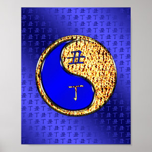 Poster Bœuf de feu