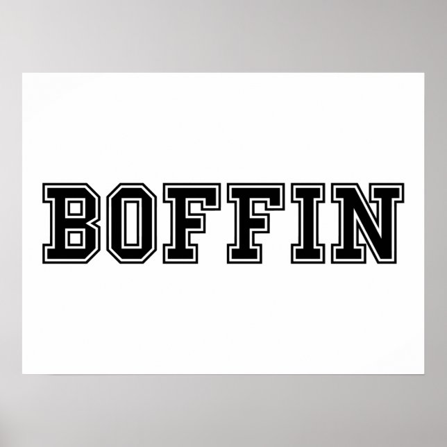 POSTER BOFFIN (Devant)