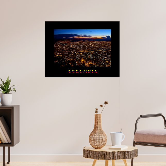 Poster Bogotá Night Panorama (Salon 3)