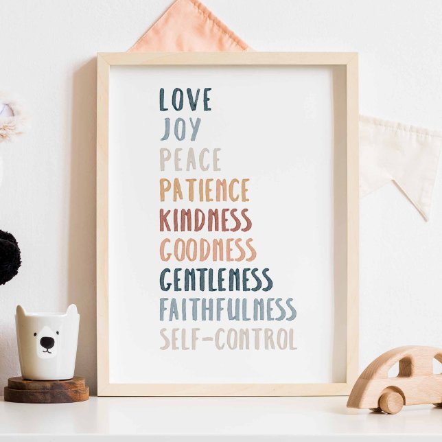 Poster Boho aquarelle fruit de l'affiche spirituelle (Créateur téléchargé)