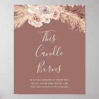 Boho Botanique | Rose Poussiéreuse Cette Bougie Br