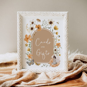 Poster Boho Fleur sauvage Fairy   Cartes & Cadeaux Signe