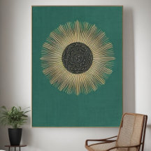 Boho minimaliste géométrique Abstrait