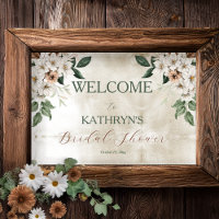 Boho Muted Fall Fête des mariées florale