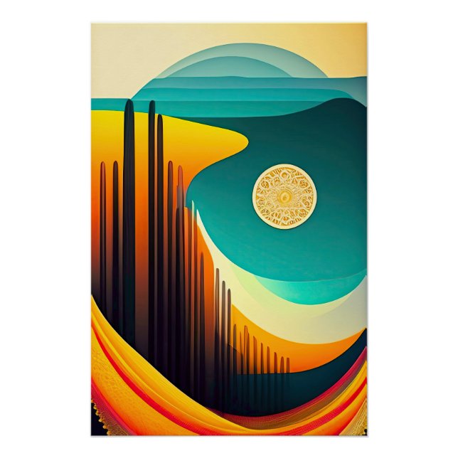 POSTER BOHO NOUVEAU (Devant)