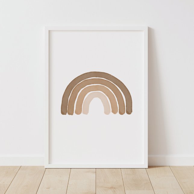 Poster Boho Rainbow Neutral Boy Nursery Décor (Créateur téléchargé)