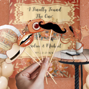 Poster Boho Rustic Fun Photo Booth Mariage Props