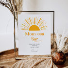 Boho sun momosa bar baby shower