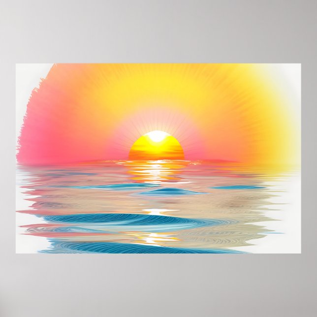 Poster Boho Sunset (c) (Devant)