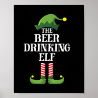 Boire de la bière Noël Anniversaire
