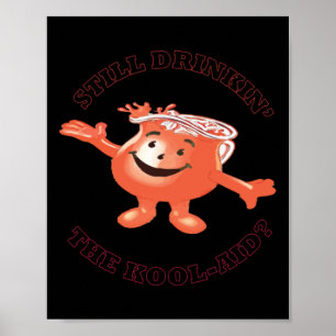 Poster Boire encore l'autocollant Kool-Aid