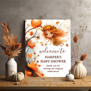 Poster Bois de fées d'automne