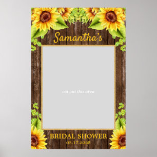 Poster Bois de soleil rustique cabine photo