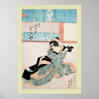 Poster Bois japonais
