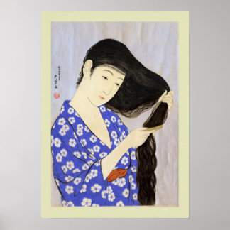 Poster Bois japonais