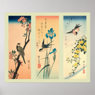 Poster Bois japonais