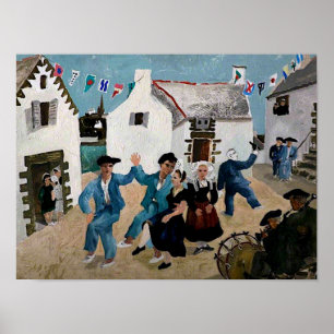 Poster Bois - Voiliers dansants