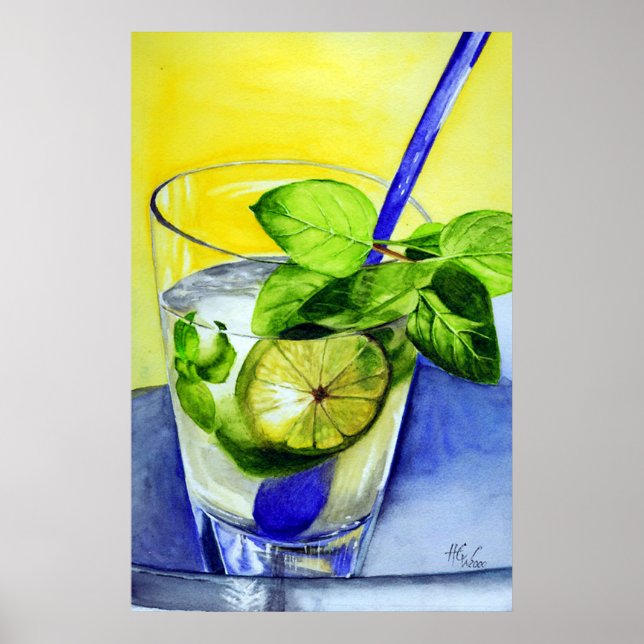 Poster Boisson cool (Devant)